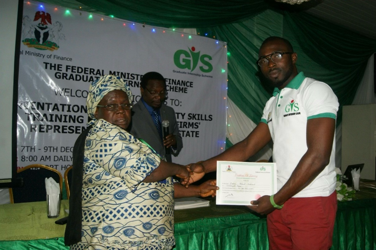 Orientation and Employability Training of GIS Interns in Lagos State